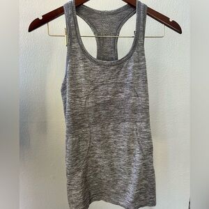 Lululemon Gray Women's Racer Back Tank  Top